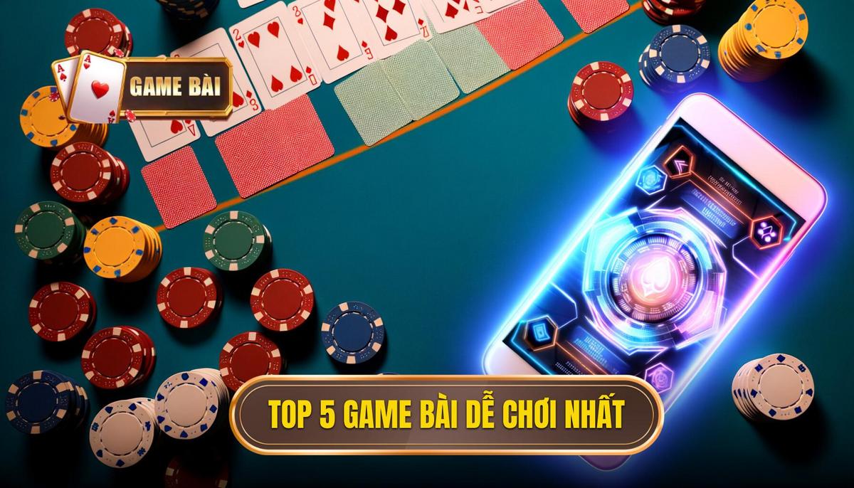Top 5 Game Bài Dễ Chơi Nhất Năm 2024 Dành Cho Người Mới
