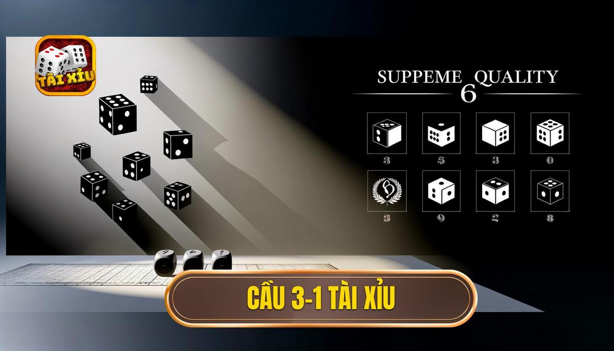 Phân Tích Chiến Thuật Cầu 3-1 Trong Tài Xỉu: Cách Thức Vận Dụng Hiệu Quả